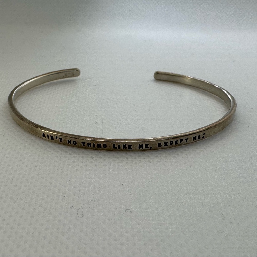 Rocket Raccoon “Ain’t No Thing Like Me, Except Me!” 925 Cuff Bracelet - Picture 3 of 8